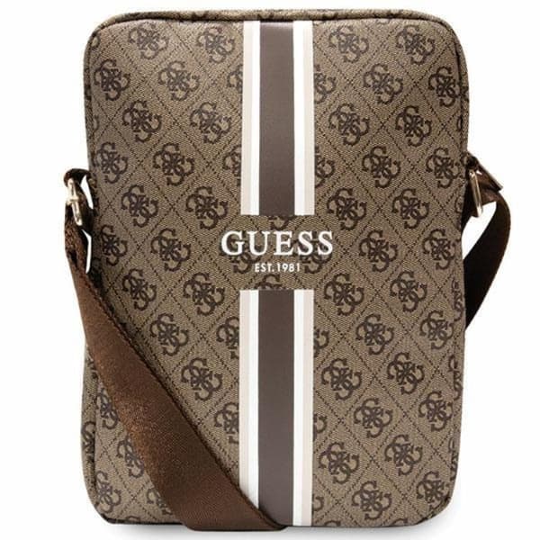 Guess Tablet Fodral 10'' Stripes - Brun Brun