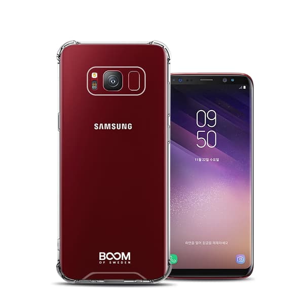 Boom Galaxy S8 Shockproof Skal (NR) Transparent