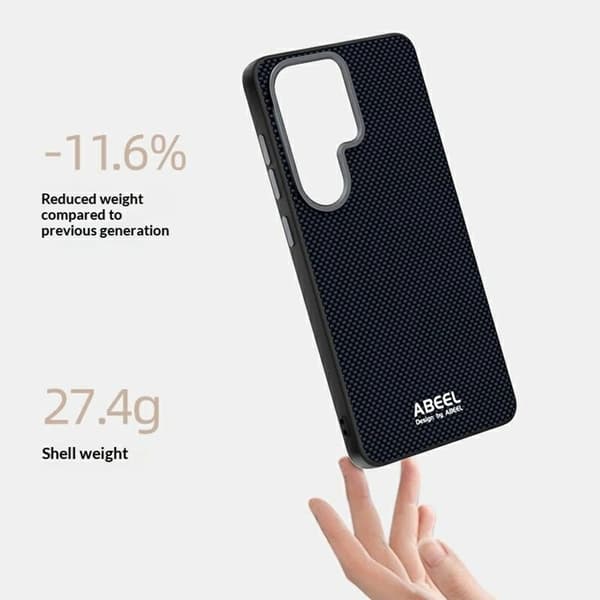 ABEEL Mobilskal för Samsung Galaxy S26 Magnetiskt PC + TPU - Svart