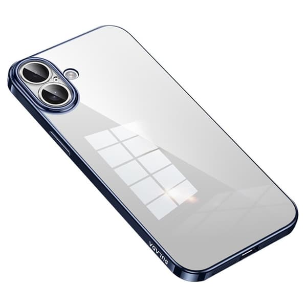 SULADA Mobilskal till iPhone 16 Plus Ultra-Tunt TPU Klart - Blå