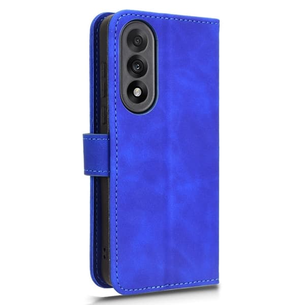 OnePlus Nord 5 Plånboksfodral Skin Feel Konstläder - Blå Blå