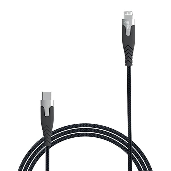 GEAR Ladekabel PRO USB-C til Lightning C94 1,5m Sort Black
