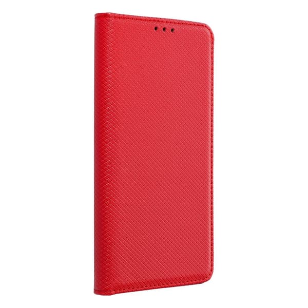 Redmi 10C lompakkokotelo Smart keinonahka - Punainen Röd