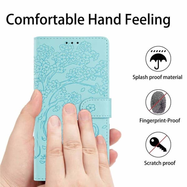 Plånboksfodral för Samsung Galaxy S26 Plus Ställfunktion Konstläder - Ljusgrön