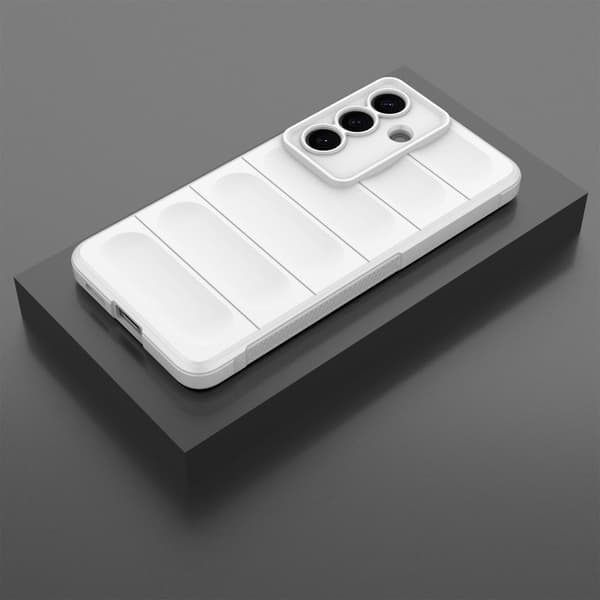 Mobilskal till Samsung Galaxy S26 Plus Anti-Drop Mjuk TPU - Vit