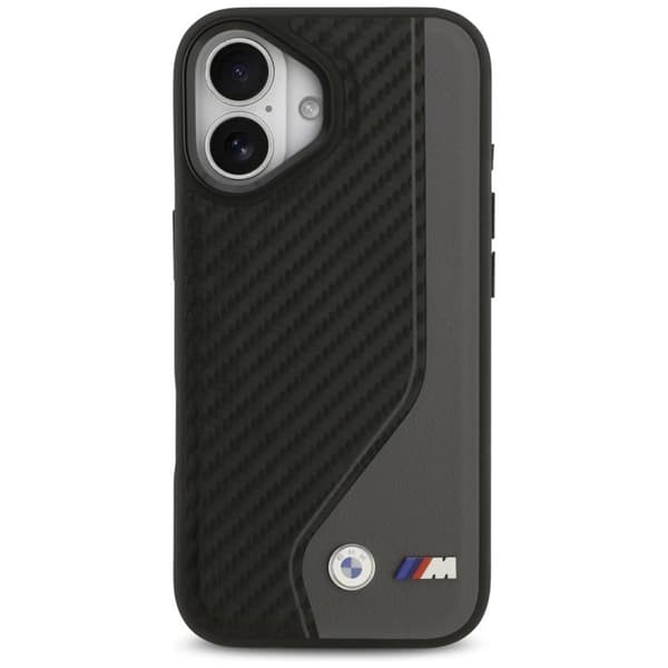 BMW Mobilskal till iPhone 17 MagSafe M Carbon Logo - Anthracite Svart