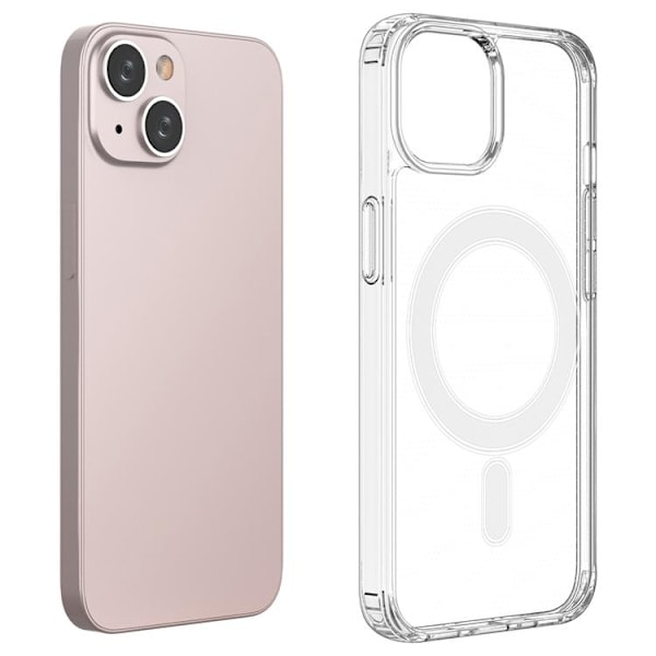 iPhone 14 Plus Skal Magsafe Magnetic - Clear Transparent