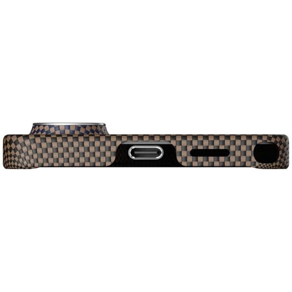 PITAKA Mobilskal För Galaxy S26 Ultra MagSafe Edge - Sunset Brun