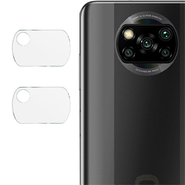 IMAK - 2Pcs Pack Linsskydd Härdat glas Xiaomi Poco X3 / X3 Pro /
