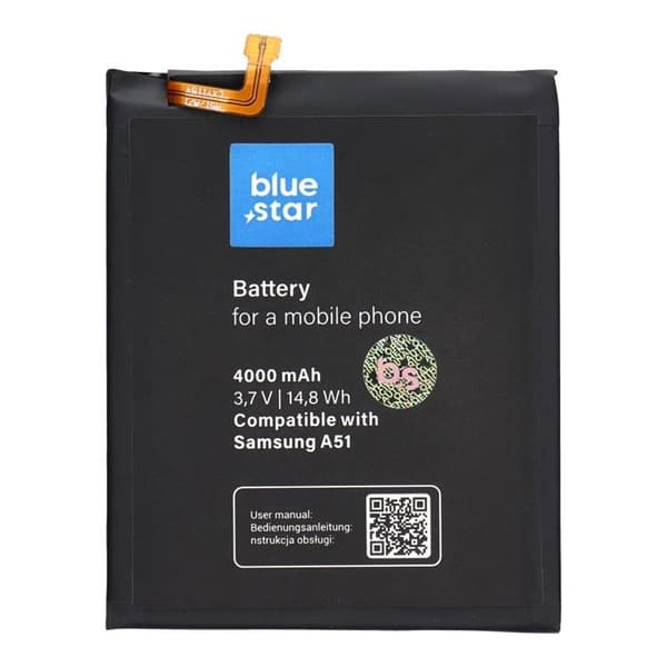 Blue Star Samsung A51 Batteri 4000 mAh PREMIUM