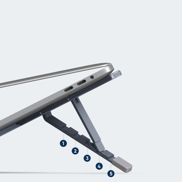Tech-Protect ULS300 Universal Bærbar Stand - Grå Grå