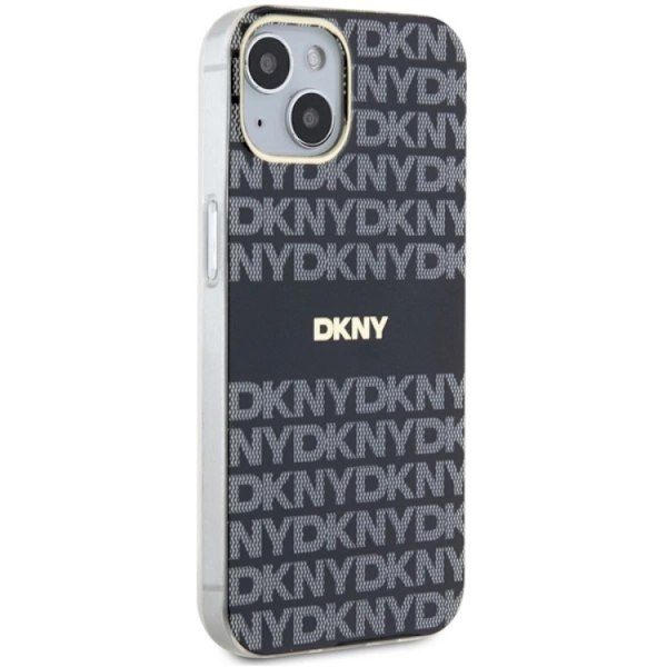 DKNY iPhone 15/14 Plus Mobilskal Magsafe IML Mono & Stripe - Svart Svart