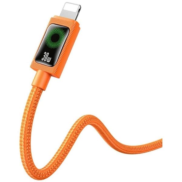 USAMS USB-C till Lightning 30W Kabel 1.2m SJ774 - Orange Orange