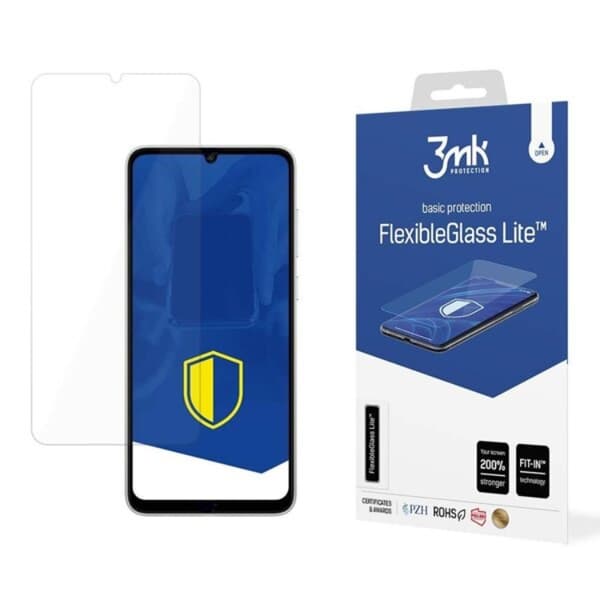 3MK Xiaomi Poco M6 Pro Hybrid Okrossbart Glas FlexibleGlass Transparent