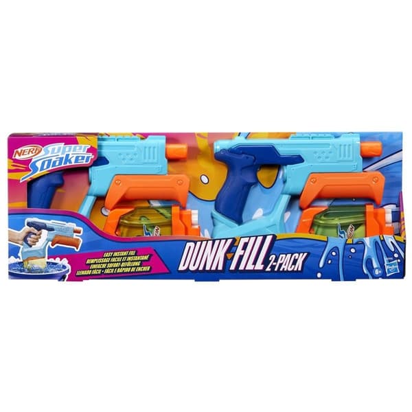 NERF Super Soaker Dunk Fill Dobbelt 2 Stk