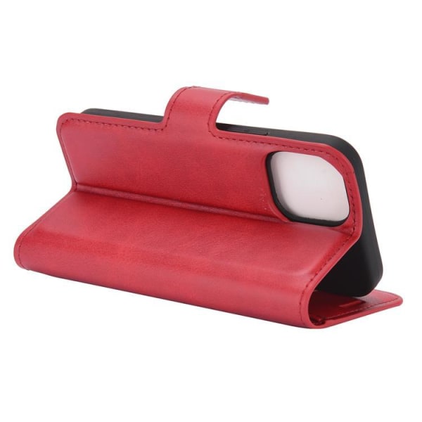 BooM RFID-suojattu lompakkokotelo iPhone 12 Mini - punainen
