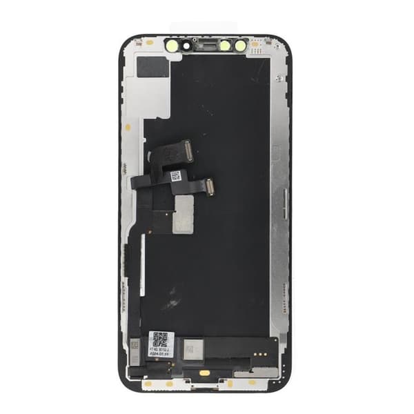 iPhone XS Skärm med LCD-display FixCell Super Retina Renoverad Svart