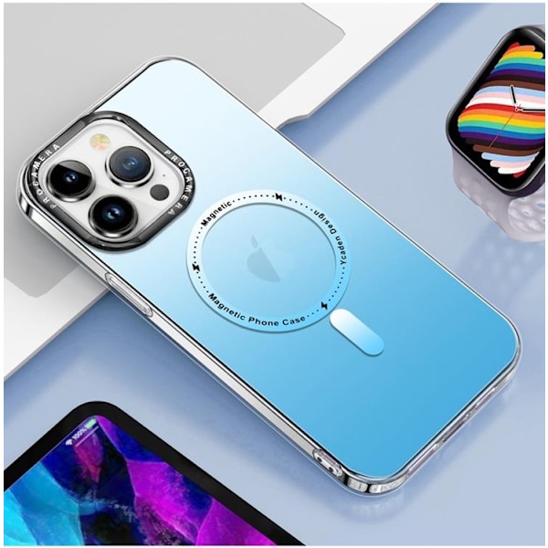 iPhone 14 Pro Max Mobilskal Magsafe Gradient - Blå