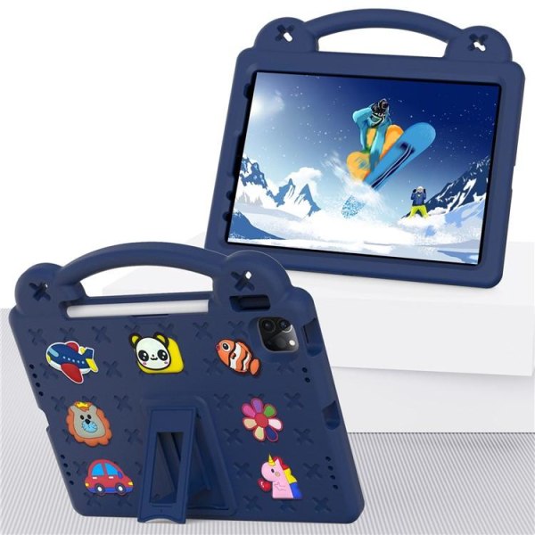 iPad Pro 11 (2018/2020/2021/2022) Iskunkestävä EVA Kickstand -suojus