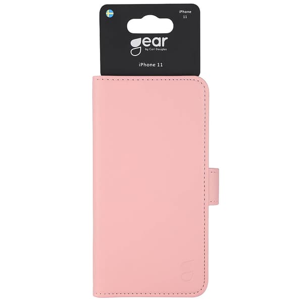 GEAR iPhone 11 Lompakkokotelo - Pinkki Pink