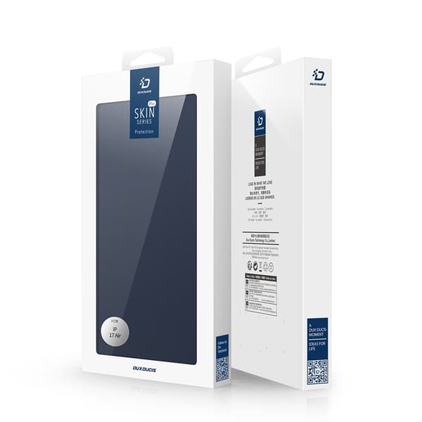 DUX DUCIS Skin Pro iPhone Air Plånboksfodral PU Läder Läder - Blå Blå