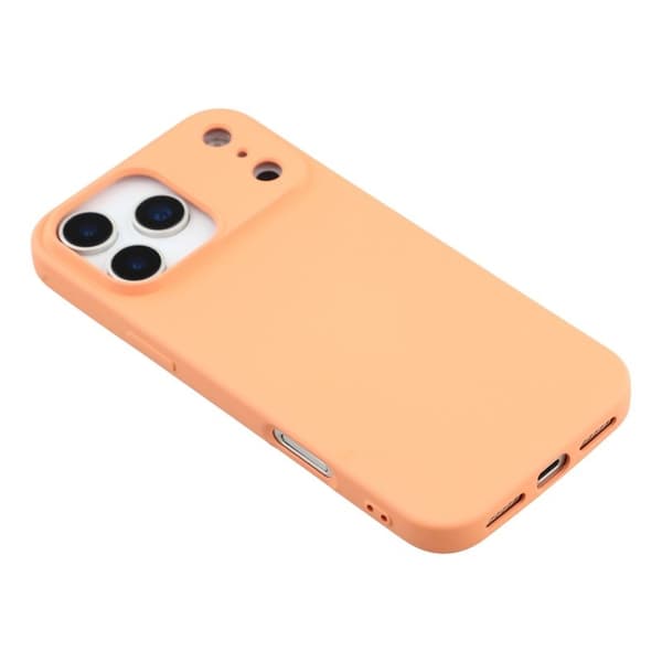 X-LEVEL Mobilskal till iPhone 17 Pro Soft TPU Anti Scratch Orange