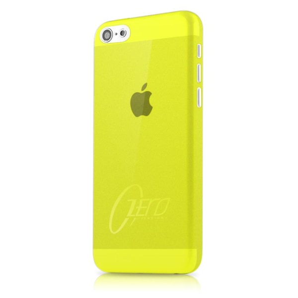 ITSkins Zero 3 etui til iPhone 5C (gul) + skærmbeskytter
