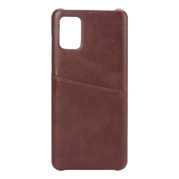 ONSALA Mobiilikotelo Ruskea Korttipaikalla Samsung A71 Brown