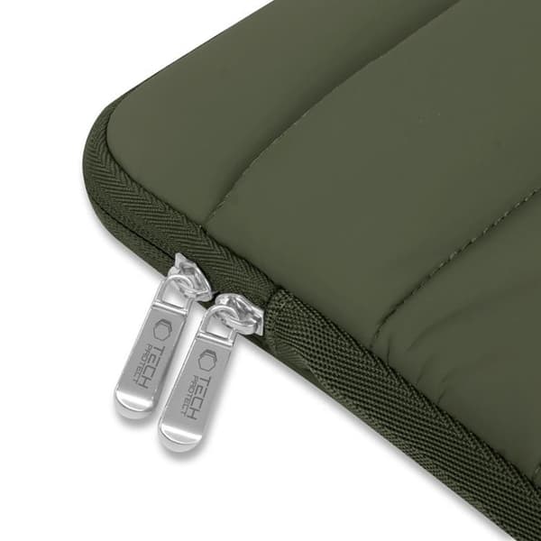 Tech-Protect Datorfodral 15"-16" Fluffy - Army Grön Grön