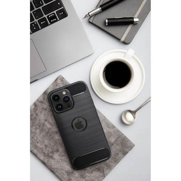 Mobilskal till iPhone 17 Pro Carbon - Svart