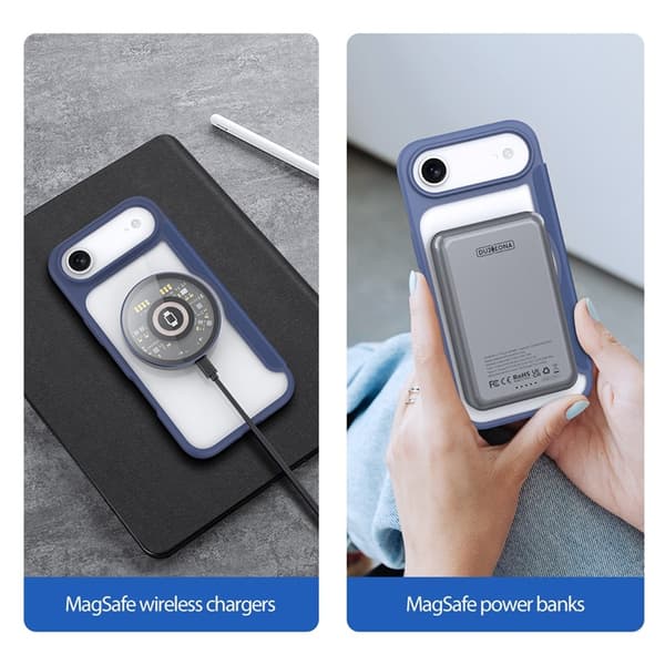 Dux Ducis iPhone Air Plånboksfodral MagSafe Skin X Pro - Blå Blå