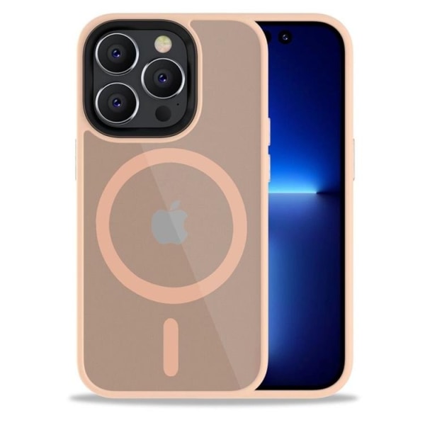 Tech-Protect iPhone 14 Pro Mobilcover Magsafe Magmat - Mat Pink