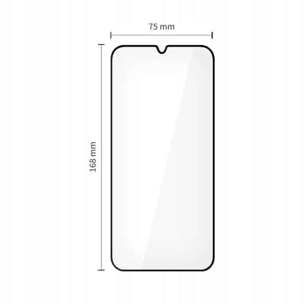 Tech-Protect [2-Pack] Xiaomi Poco M7 Härdat glas Skärmskydd - Svart Svart