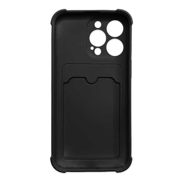 Armor Kortholder Skal Samsung Galaxy A22 4G - Sort Black