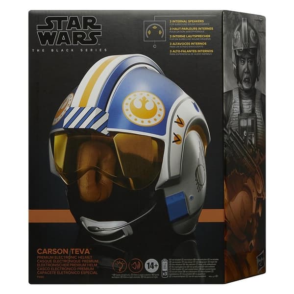 SW The Black Series Electronic Helmet Carson Teeva