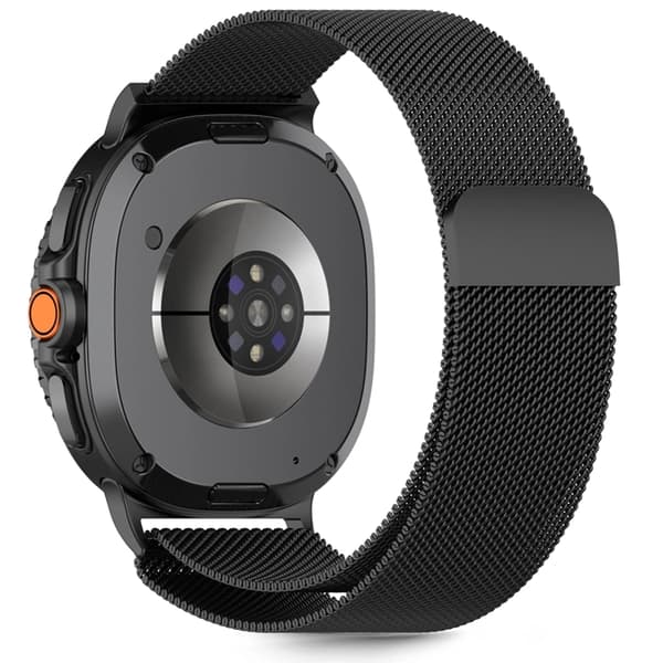 Tech-Protect Galaxy Watch 8/8 Classic (40/44/46mm) Armbånd Milanese - Sort Svart