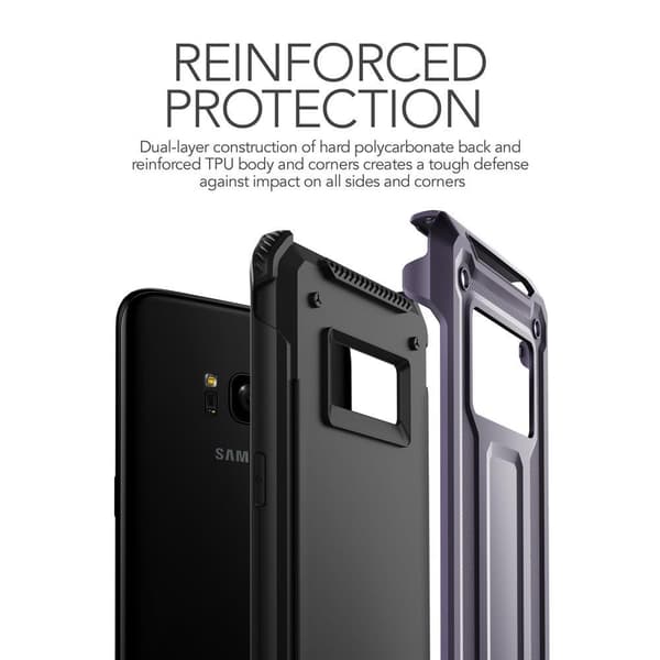 Verus Terra Guard Skal till Samsung Galaxy S8 Plus - Orchid Grey Grå