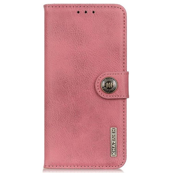 KHAZNEH iPhone 14 Plånboksfodral Retro - Rosa