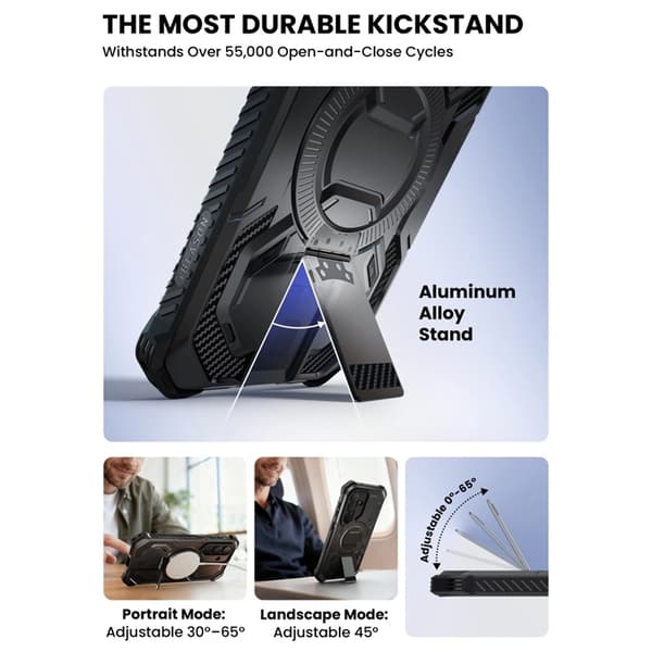 SupCase Telefontaske Til Galaxy S26 Magsafe IBLSN Armorbox - Sort Svart