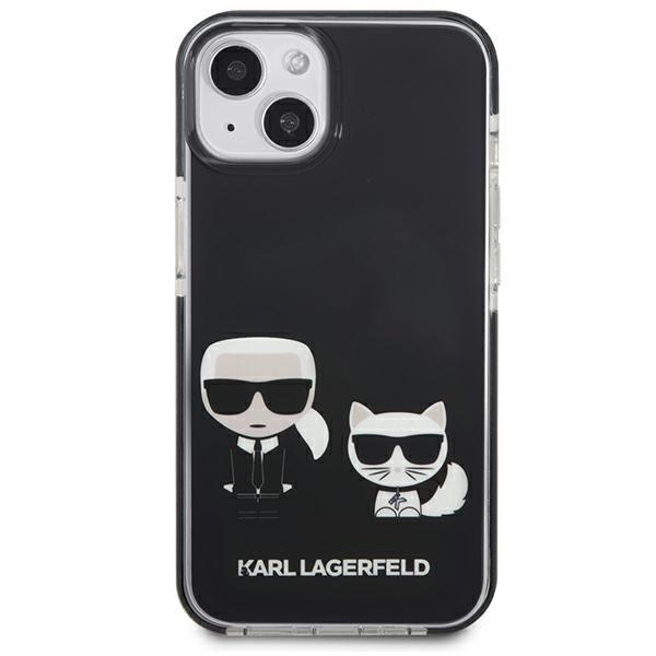 Karl Lagerfeld TPE Karl & Choupette Skal iPhone 13 Mini - Svart