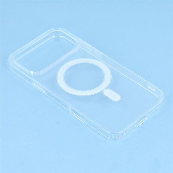 Mobilskal till iPhone 17 Pro MagSafe TPU Acrylic - Transparent Transparent