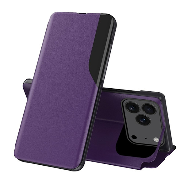 Amorus Mobilskal till iPhone 17 Pro Folio Flip Stativ - Lila Lila