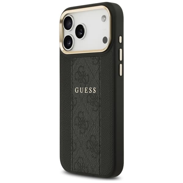 Guess Telefontaske til iPhone 17 Pro Magsafe Stripe - Sort Svart
