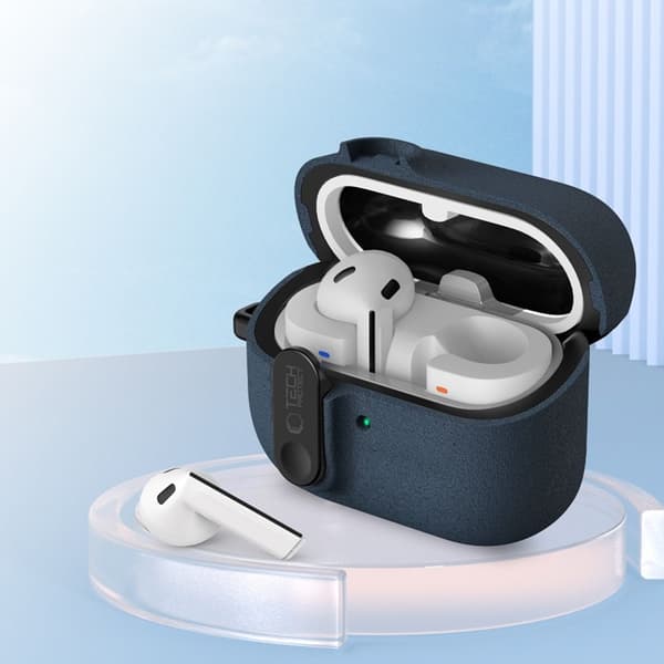 Tech-Protect Galaxy Buds 3/3 FE/3 Pro Skal Slim Hook Blå