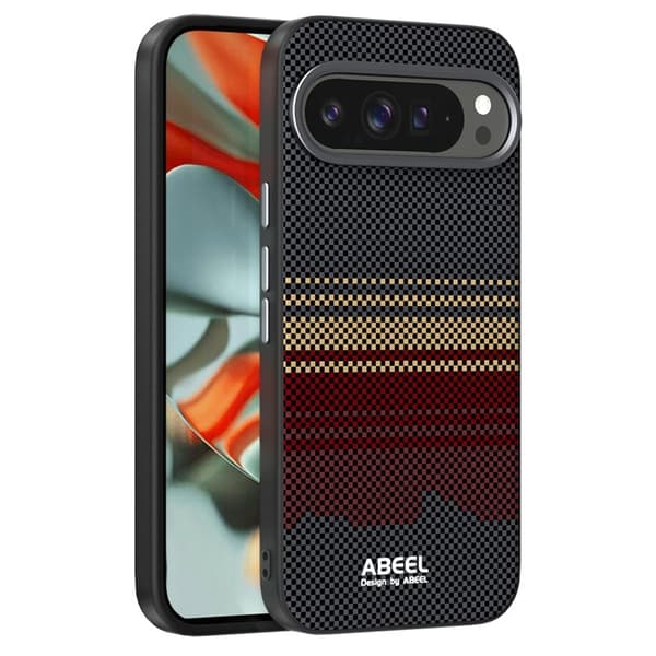 ABEEL Mobilskal till Google Pixel 10 Pro MagSafe Ultra Slim PC TPU Sunrise
