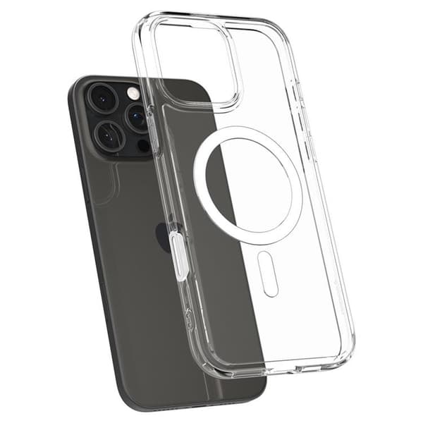 Spigen telefontaske til iPhone 16 Pro Max MagSafe Ultra Hybrid „T“ - Hvid Vit