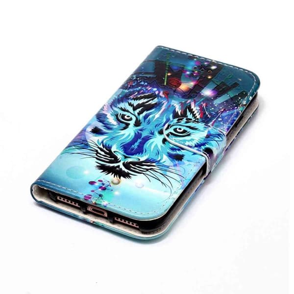 Plånboksfodral för Samsung Galaxy S26 Ultra Konstläder med rem - Wolf