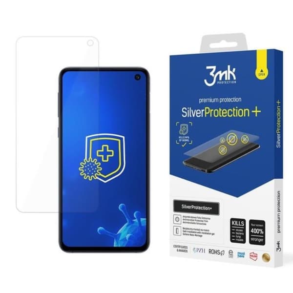 3mk Galaxy S10e Hærdet Glas Skærmbeskytter Silver Silver