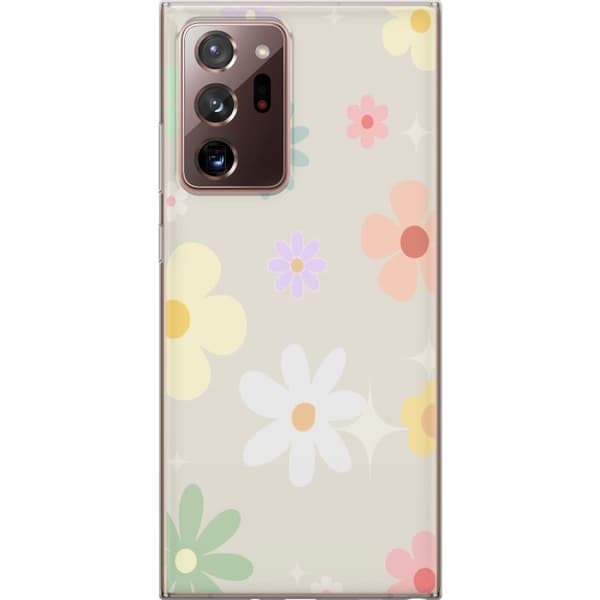 Mobilcover til Samsung Galaxy Note20 Ultra med falmende blomster