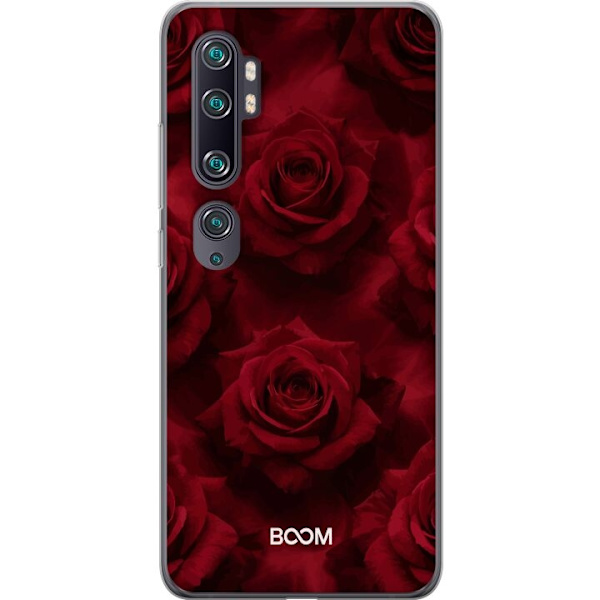 Mobilskal till Xiaomi Mi Note 10 med Crimson Rose